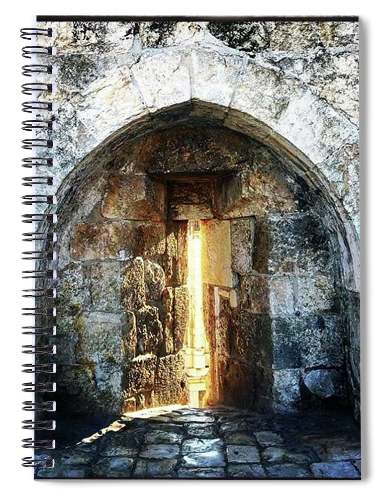 Holycity Spiral Notebook featuring the photograph Archways by J Lopez