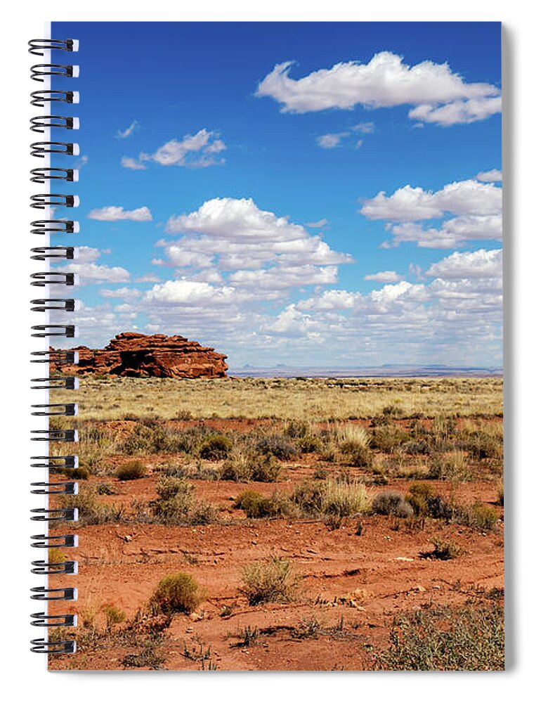 Horizontal Spiral Notebook featuring the photograph Arizona by Doug Long