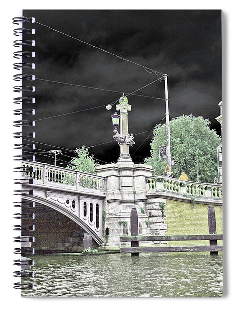 Art Prints Spiral Notebook featuring the photograph Art Print Water 7 by Harry Gruenert