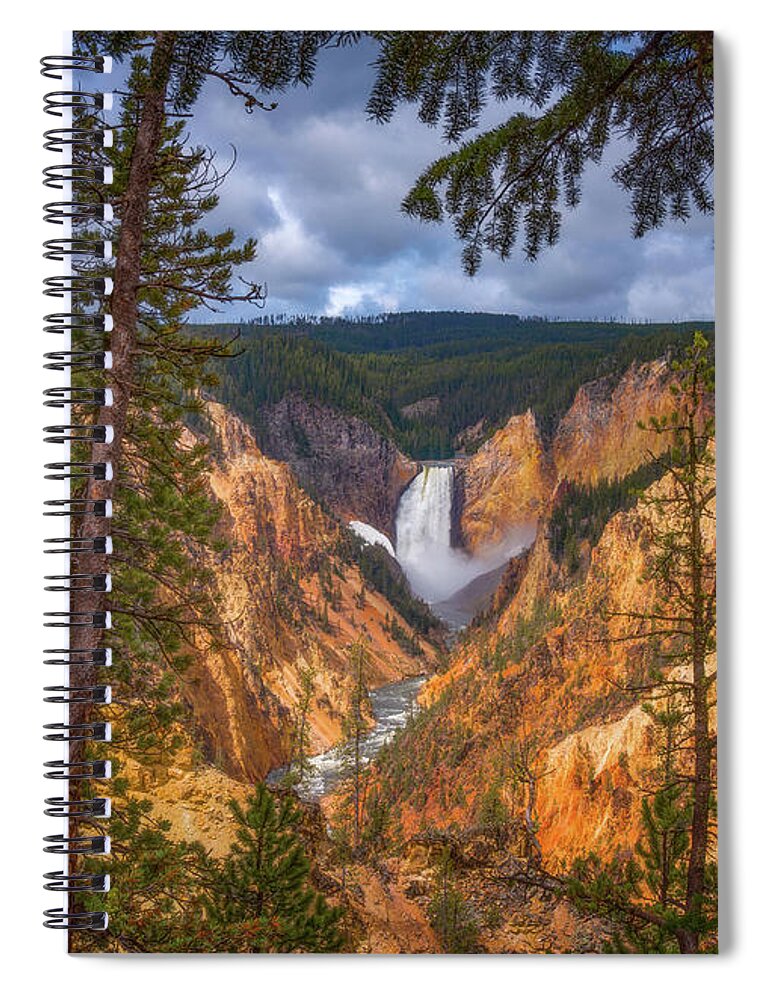 Waterfalls Spiral Notebook featuring the photograph Artist Point Afternoon by Darren White