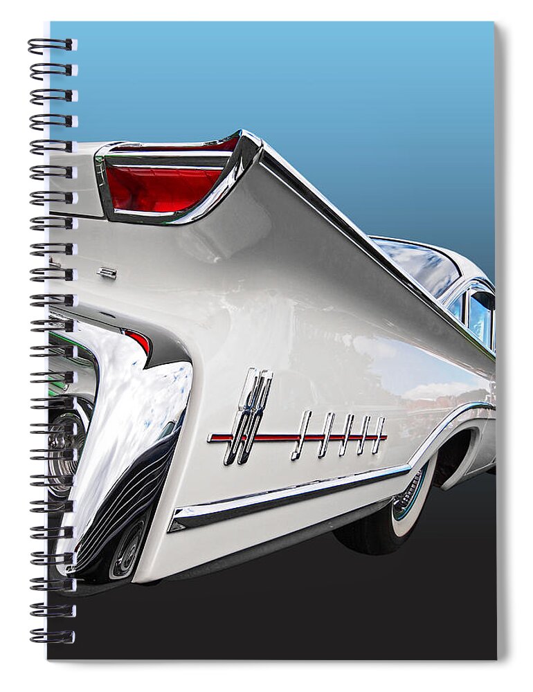 Oldsmobile Spiral Notebook featuring the photograph Olds Sixties Style - Super 88 by Gill Billington