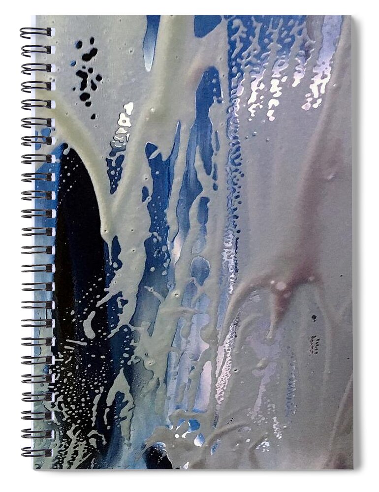 Car Wash Spiral Notebook featuring the photograph At the Car Wash 15 by Marlene Burns
