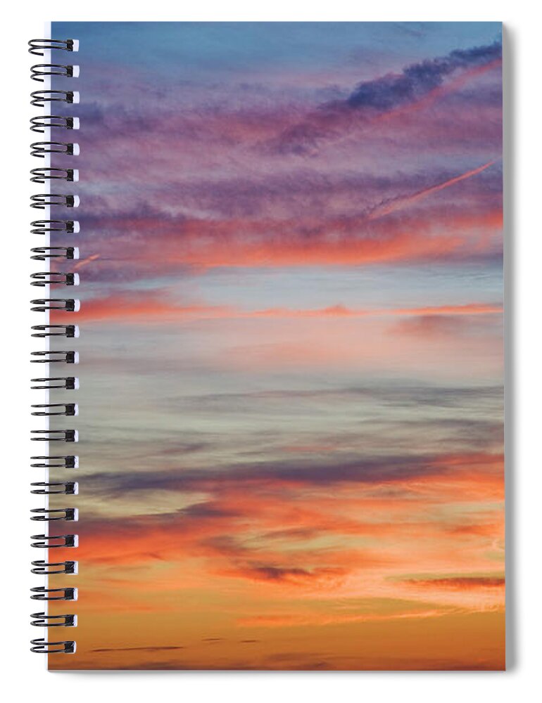  Spiral Notebook featuring the photograph Aurora by Adele Aron Greenspun