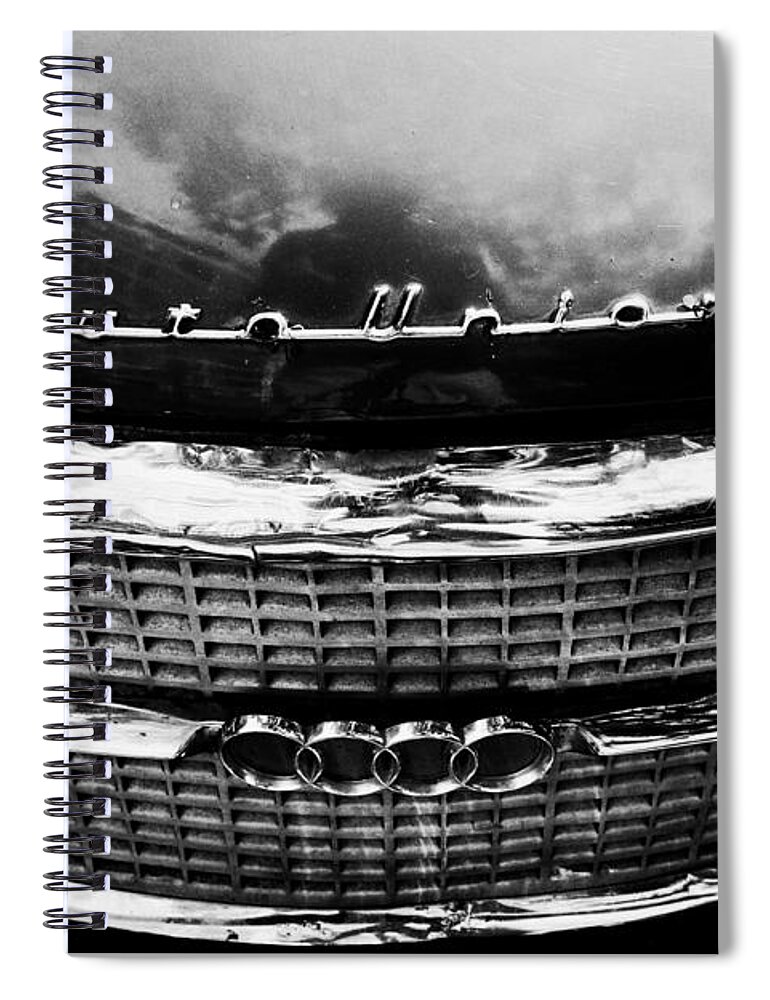 Autounion Spiral Notebook featuring the photograph Autounion by Osvaldo Hamer