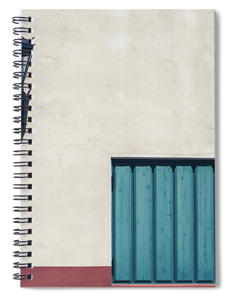 Blue Spiral Notebook featuring the photograph Balanced by Jason Roberts