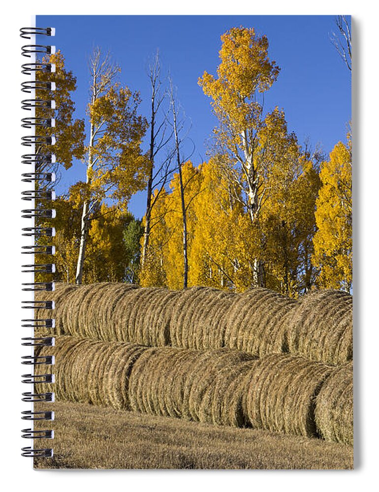 Colorado Photographs Spiral Notebook featuring the photograph Rolls by Gary Benson