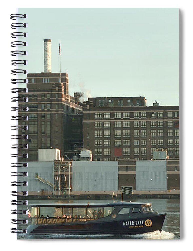 Baltimore Spiral Notebook featuring the photograph Baltimore Portrait by La Dolce Vita