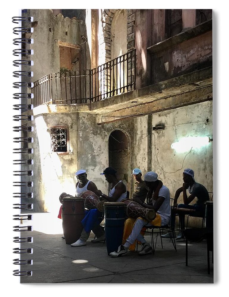 Cuba Spiral Notebook featuring the photograph Rehearsal by Kerry Obrist