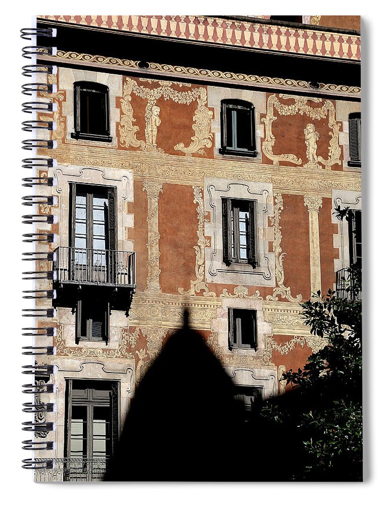 Barcelona Spiral Notebook featuring the photograph Barcelona 3 by Andrew Fare