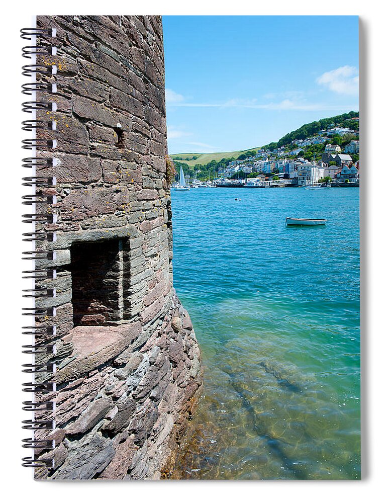 Bayards Cove Fort Spiral Notebook featuring the photograph Bayards Cove Fort by Helen Jackson