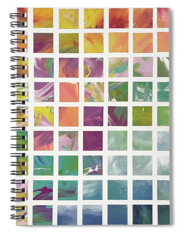 Beach Spiral Notebook featuring the painting Beach Bound by Linda Bailey