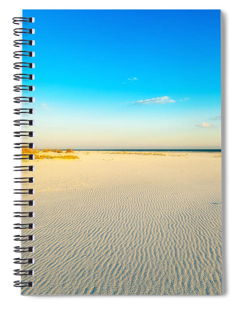 Florida Spiral Notebook featuring the photograph Beautiful Beach by Raul Rodriguez