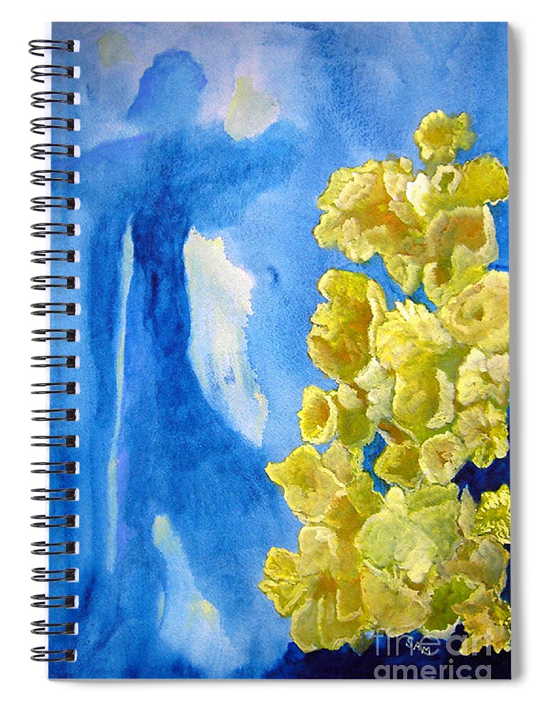 Dream Spiral Notebook featuring the painting Beautiful Dreamer by Sandy McIntire