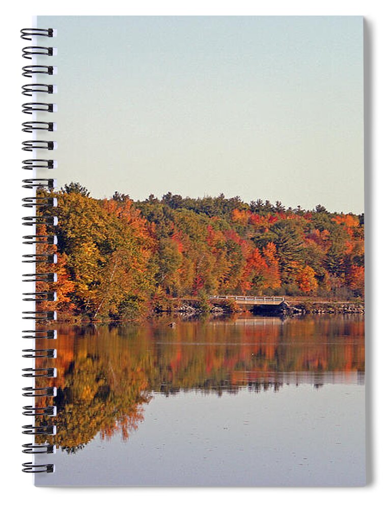 Nature Spiral Notebook featuring the photograph Beautiful Reflections by Kay Novy