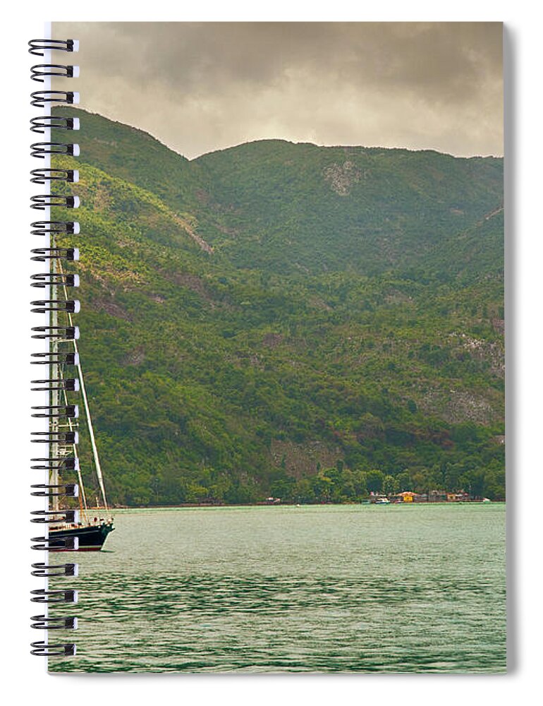 Haiti Spiral Notebook featuring the photograph Before the Storm by Mick Burkey