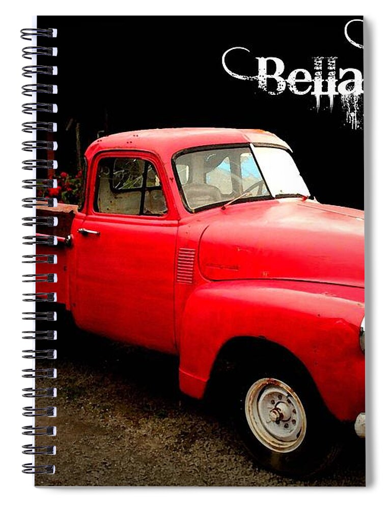 Bella Spiral Notebook featuring the photograph Bella's Ride by Carol Groenen