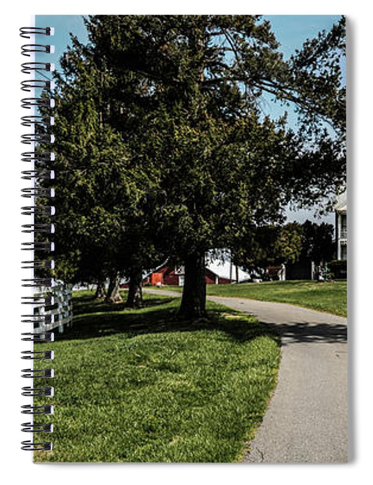 Barn Spiral Notebook featuring the photograph Belward Farm 2017 by Thomas Marchessault