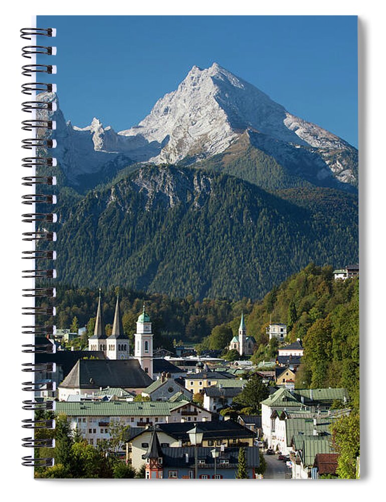 Berchtesgaden Spiral Notebook featuring the photograph Berchtesgaden by Brian Jannsen