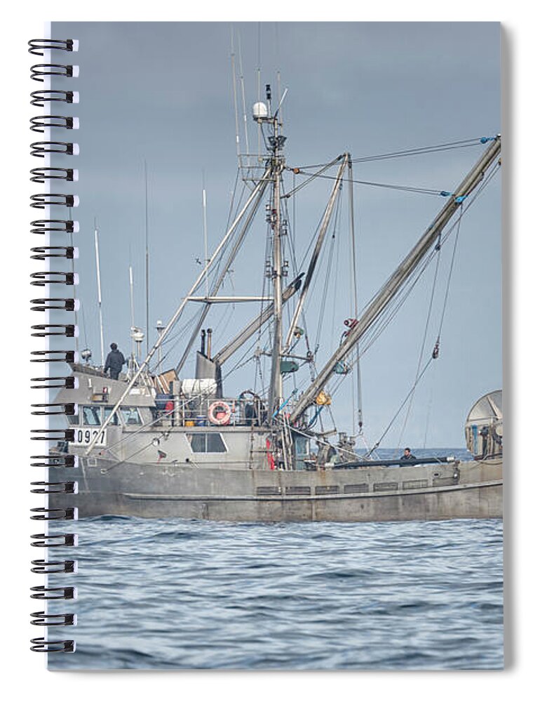Bernice C Spiral Notebook featuring the photograph Bernice C by Randy Hall