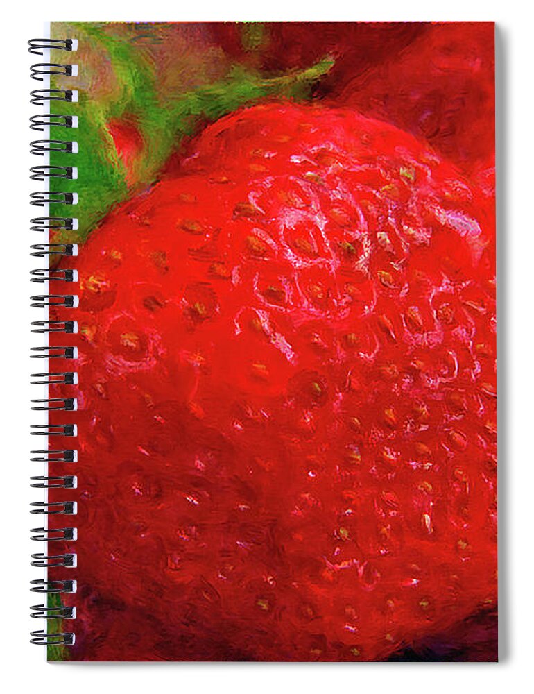 Ebsq Spiral Notebook featuring the photograph Berry Nice by Dee Flouton