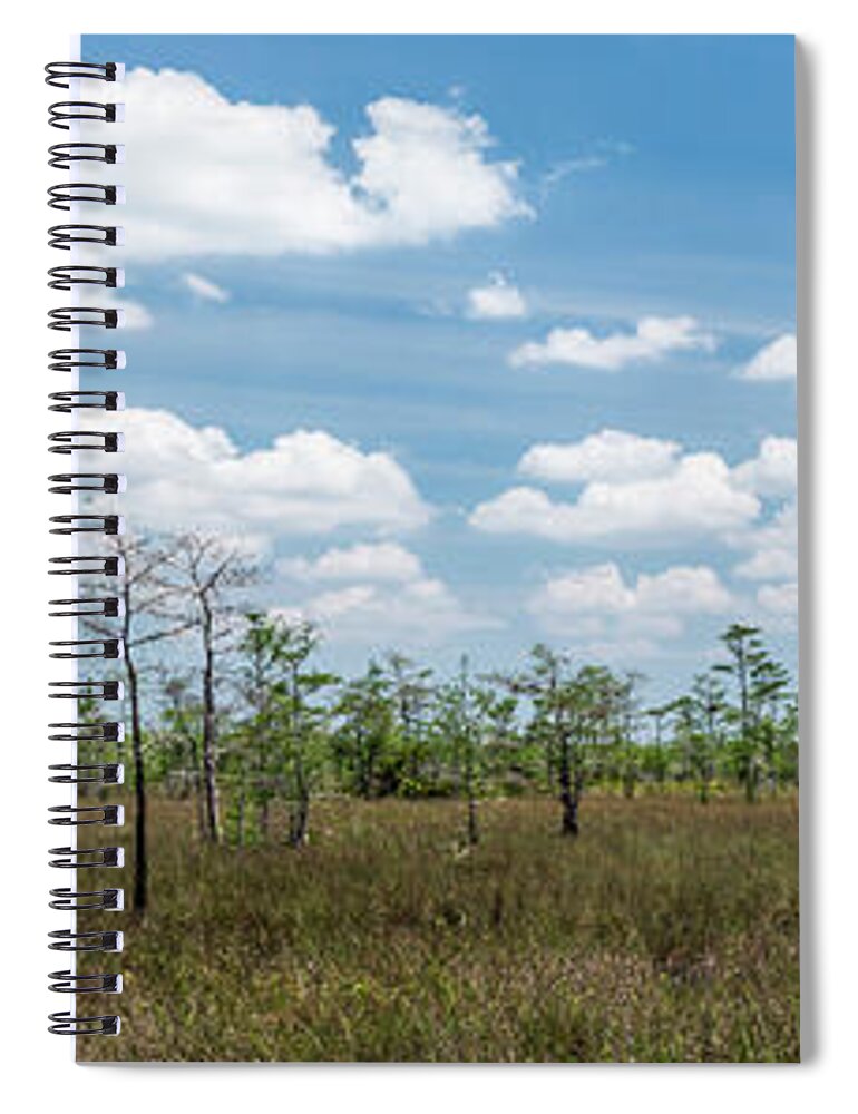 Everglades Spiral Notebook featuring the photograph Big Cypress Marshes by Jon Glaser