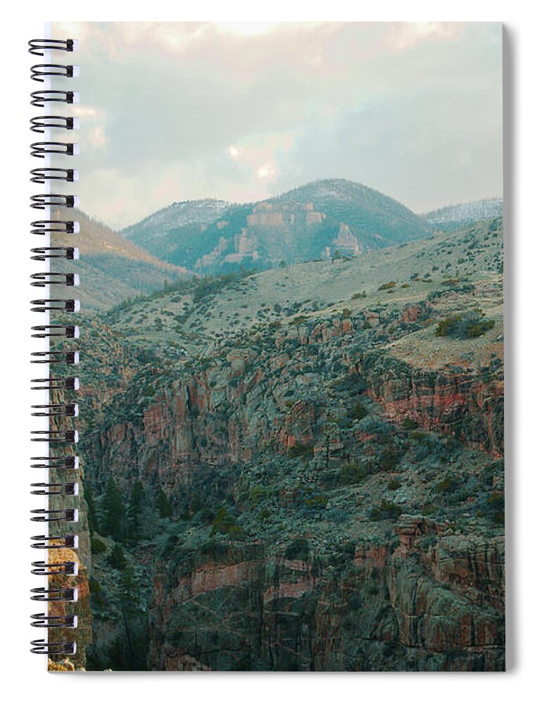 Bighorn Spiral Notebook featuring the photograph Bighorn National Forest by Troy Stapek