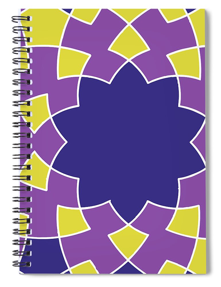 Muslim Spiral Notebook featuring the digital art Black Leia Right by Scheme Of Things Graphics
