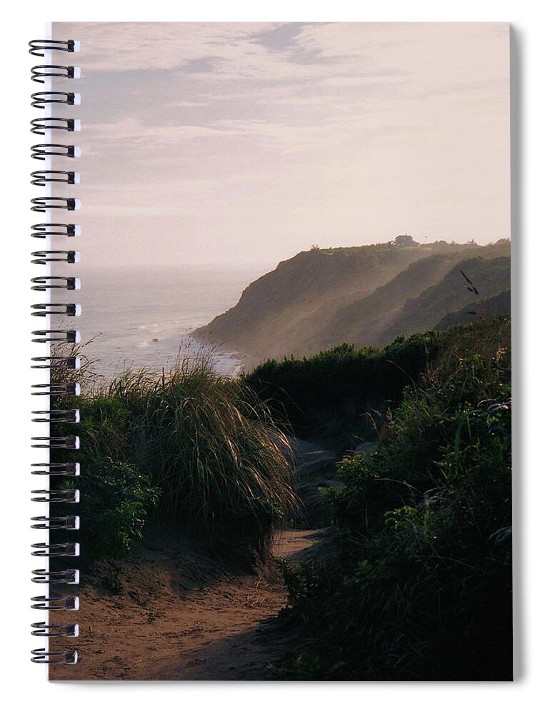 Block Island Spiral Notebook featuring the photograph Block Island by John Scates