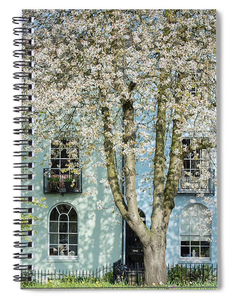 St Clements Street Spiral Notebook featuring the photograph Blooming Oxford by Tim Gainey