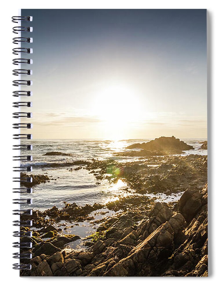 Beach Spiral Notebook featuring the photograph Blue Beach Beauty by Jorgo Photography