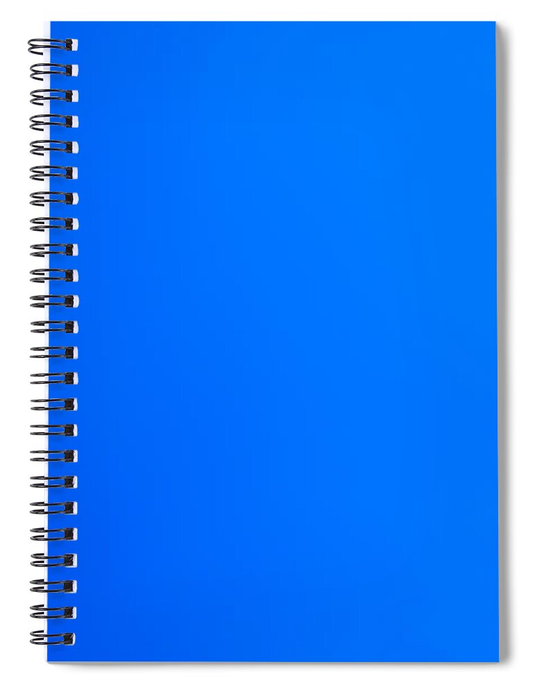 Weather Spiral Notebook featuring the photograph Blue blue sky by Jan Brons