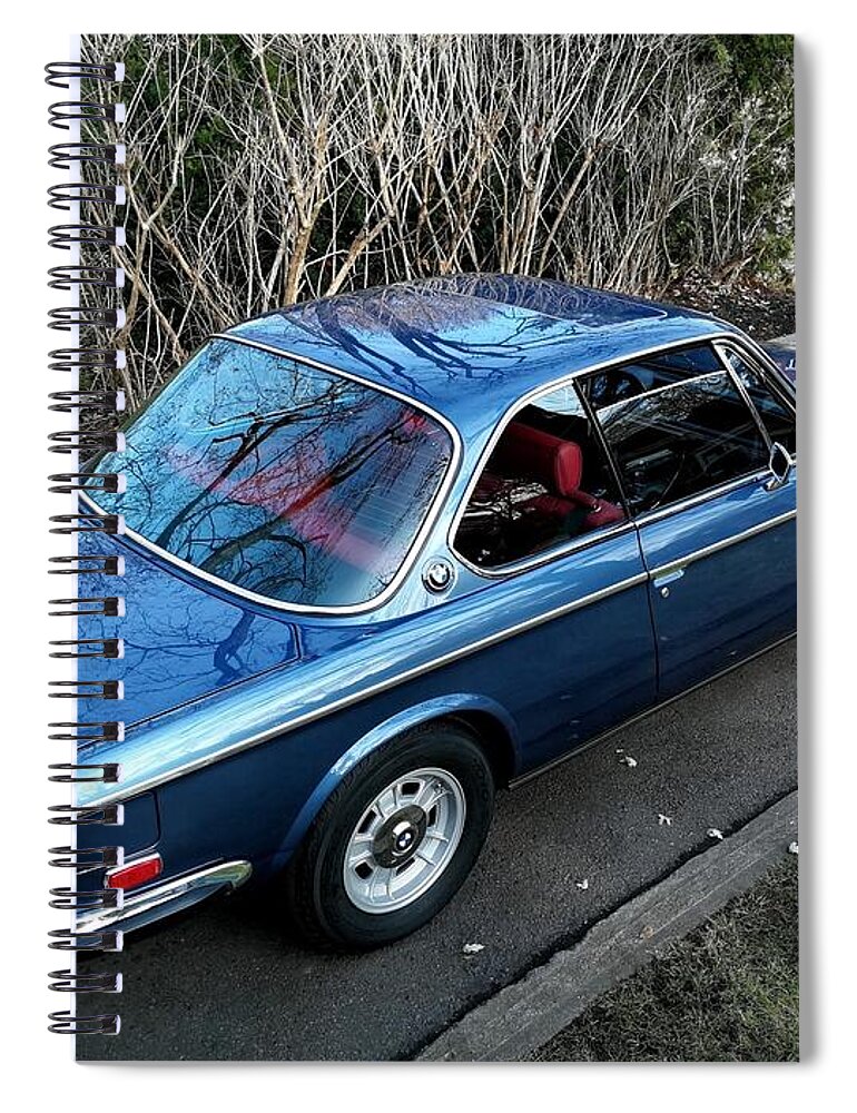 Bmw 3 Series Spiral Notebook featuring the photograph BMW 3 Series by Jackie Russo