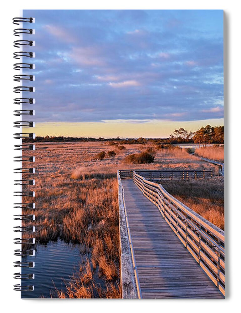 Bodie Spiral Notebook featuring the photograph Bodie Lighthouse by Joe Ormonde