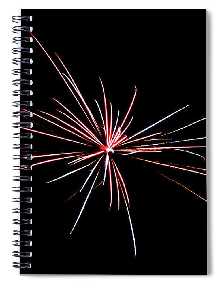 Fireworks Spiral Notebook featuring the photograph Boom by William Norton