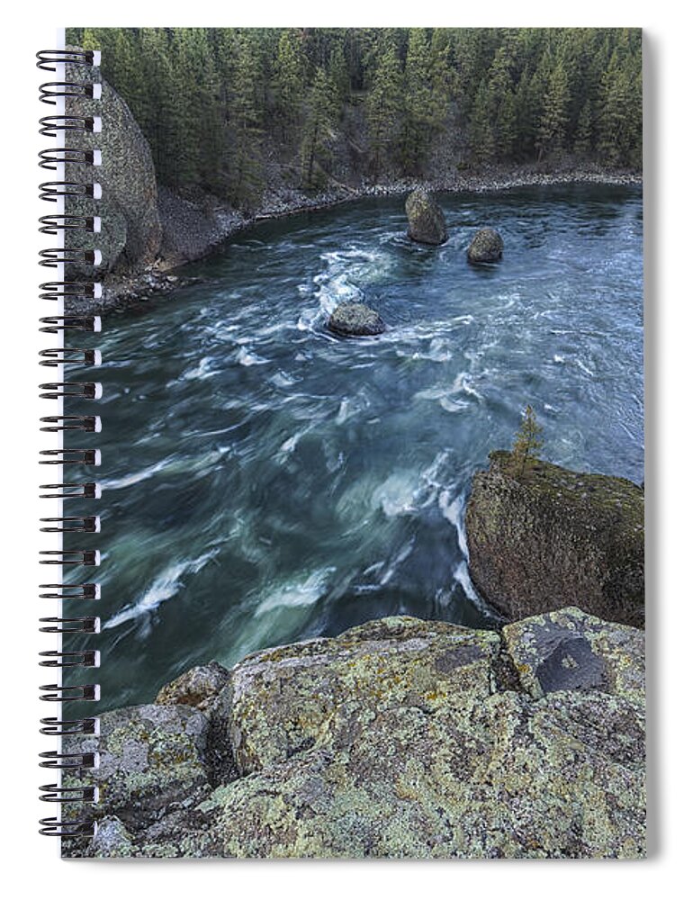 Spokane Spiral Notebook featuring the photograph Bowl and Pitcher by Mark Kiver