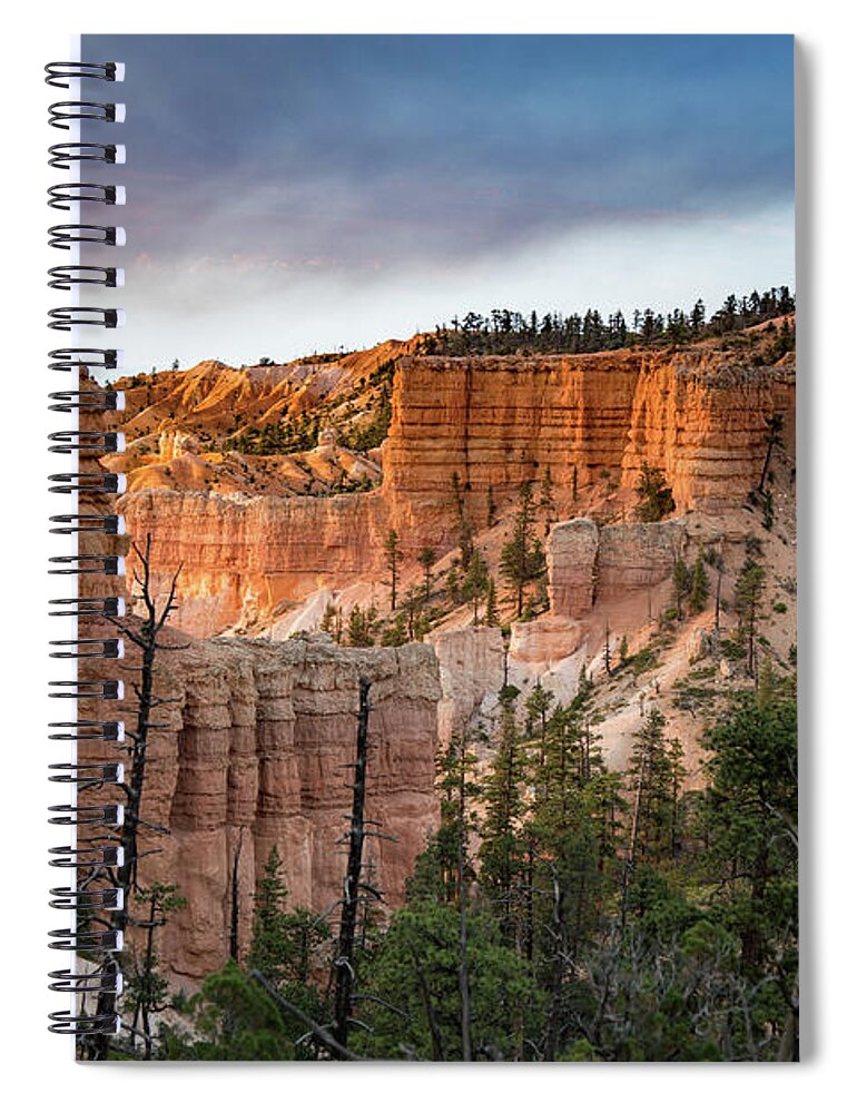 Bryce Canyon Spiral Notebook featuring the photograph Bryce Canyon 4 by Phil Abrams