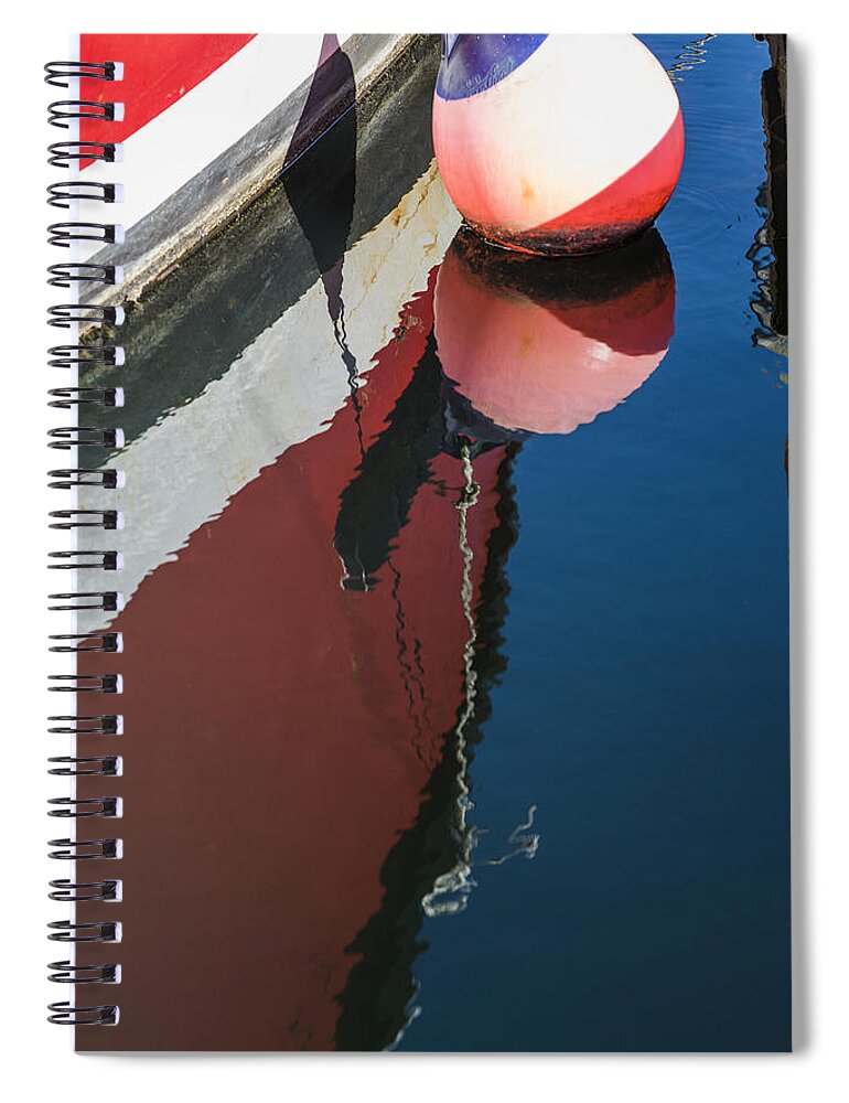 Reflection Spiral Notebook featuring the photograph Bumper by Robert Potts