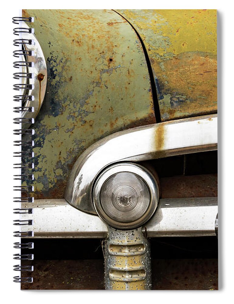 Chevrolet Spiral Notebook featuring the photograph C is for Chevrolet by Holly Ross