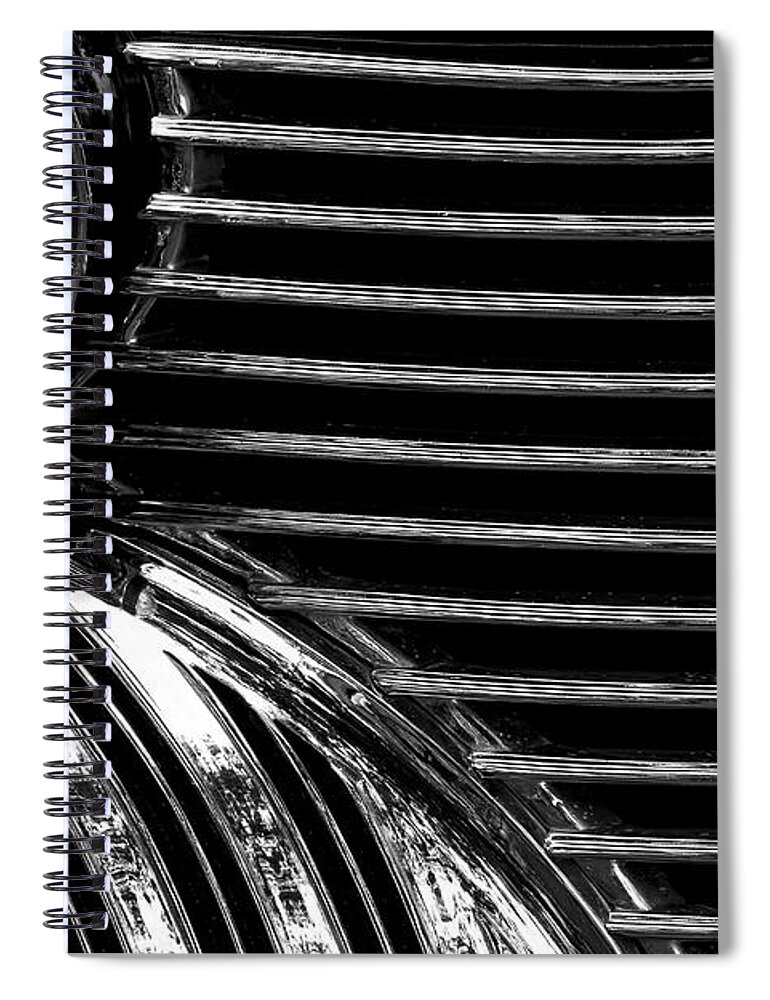 Cadillac Spiral Notebook featuring the photograph Cadi 3 by Dennis Hedberg