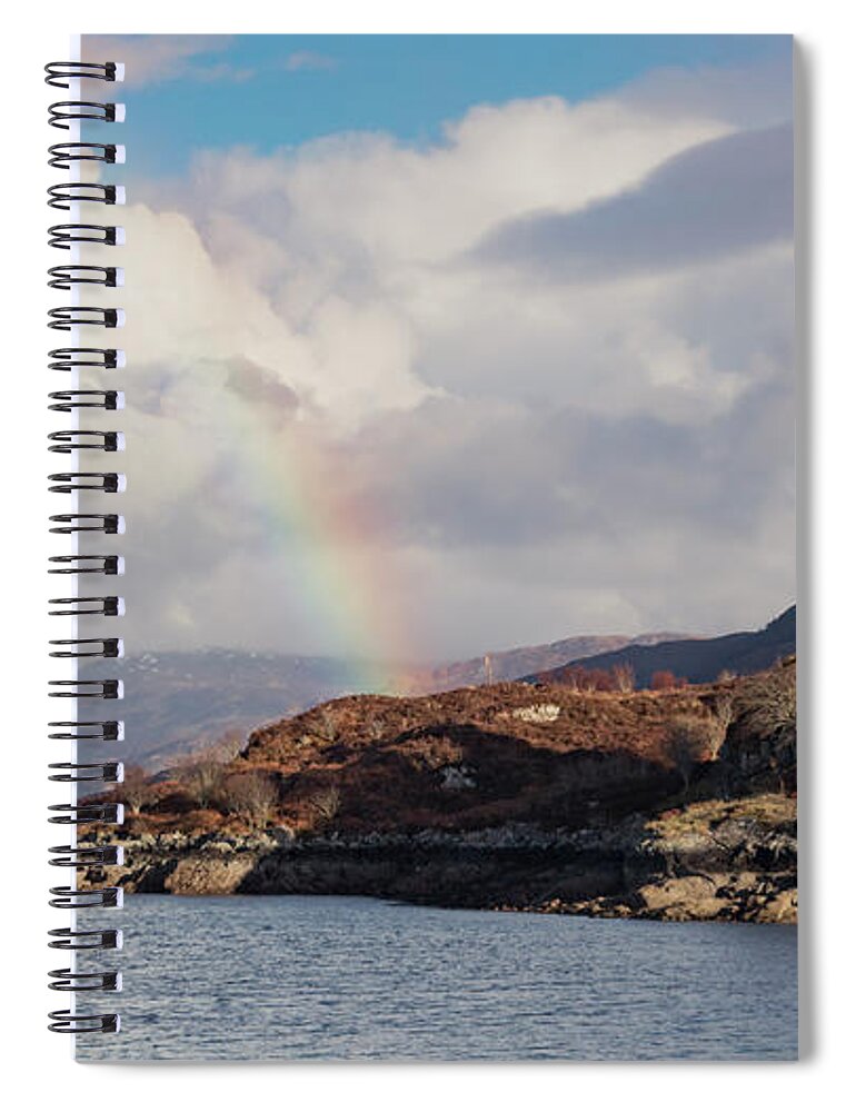 Castle Moil Spiral Notebook featuring the photograph Caisteal Maol by Holly Ross