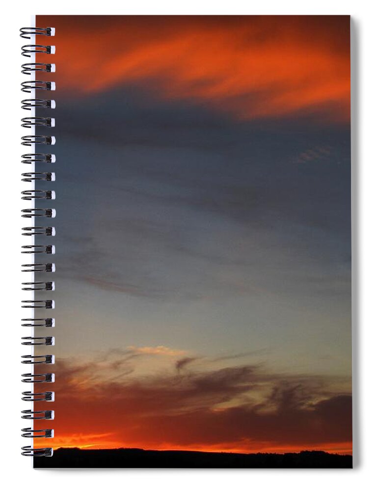 Tree Spiral Notebook featuring the photograph Calm by Chris Dunn