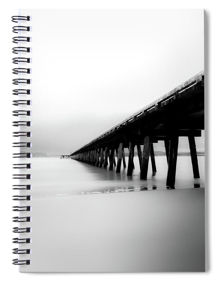 Marnie Spiral Notebook featuring the photograph Calming the Storm by Marnie Patchett