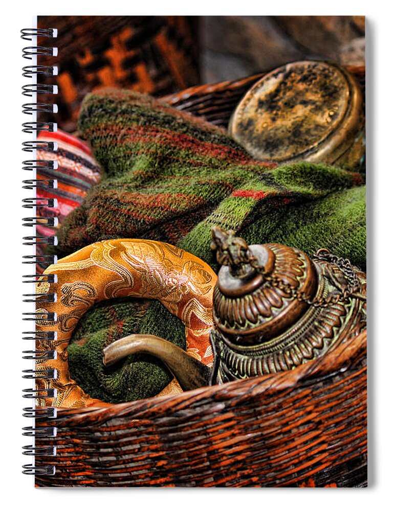 Camelback Lodge Spiral Notebook featuring the photograph Camelback 8848 by Sylvia Thornton