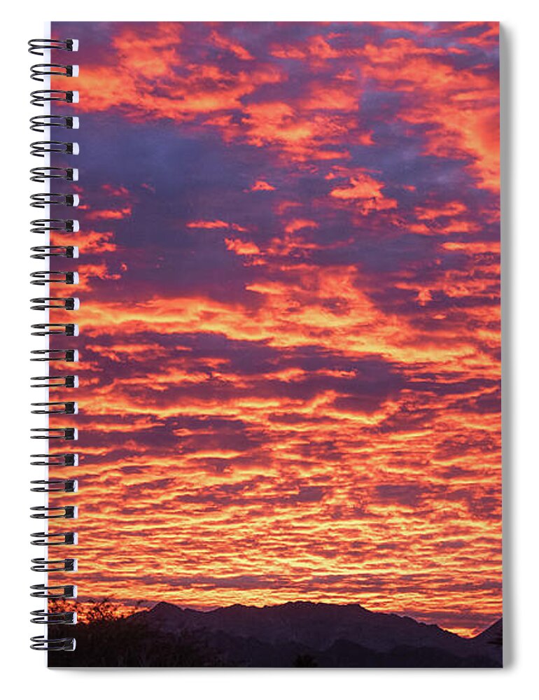 Sunrise Spiral Notebook featuring the photograph Can You Believe This One by Robert Bales