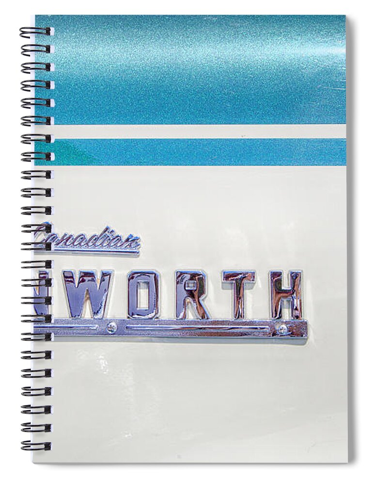 Kenworth Spiral Notebook featuring the photograph Canadian KENWORTH by Theresa Tahara