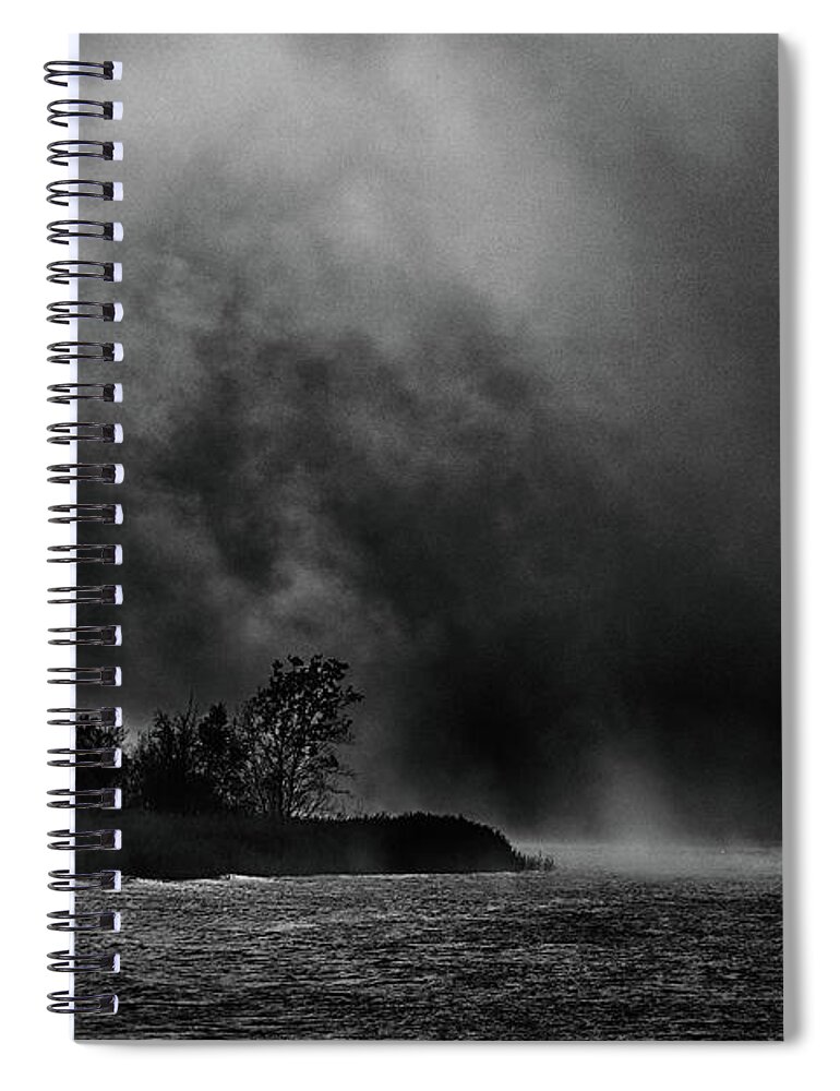 Jouko Lehto Spiral Notebook featuring the photograph Cape Black by Jouko Lehto