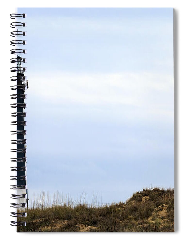 Cape Spiral Notebook featuring the photograph Cape Henry Lighthouse by Travis Rogers
