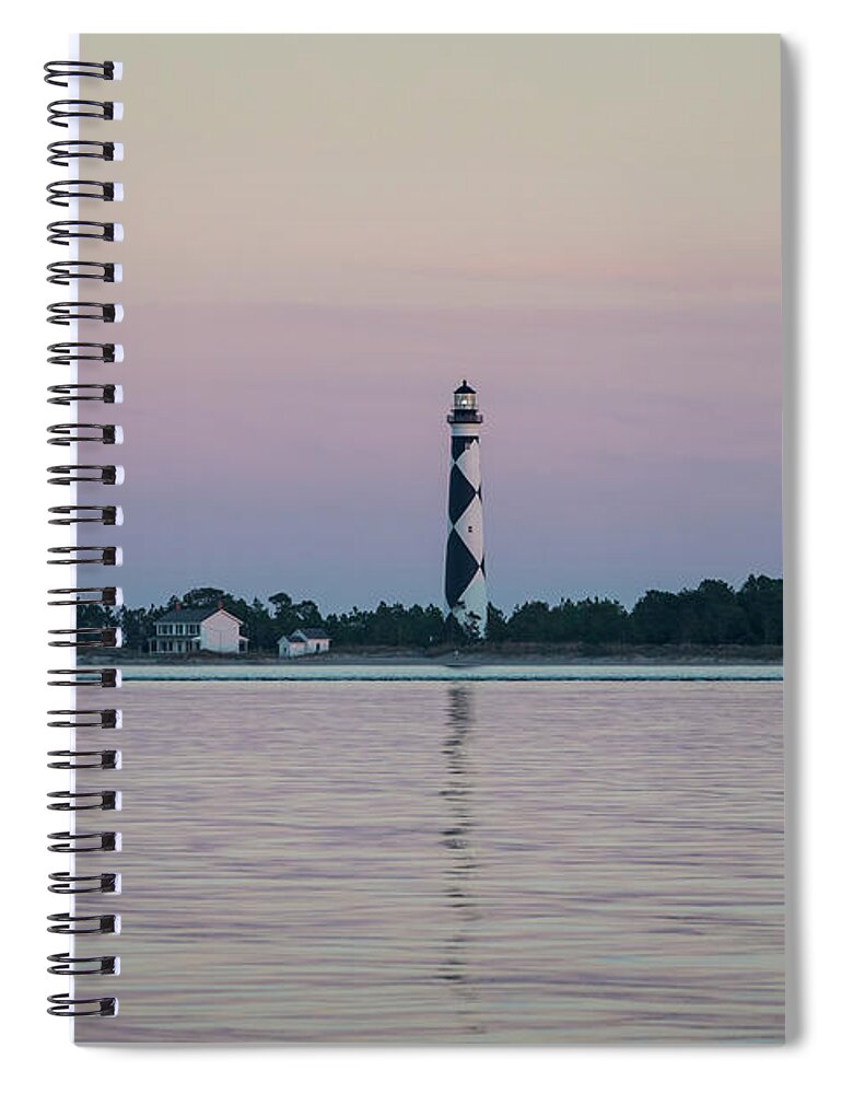 Photosbymch Spiral Notebook featuring the photograph Cape Lookout at Sunset by M C Hood