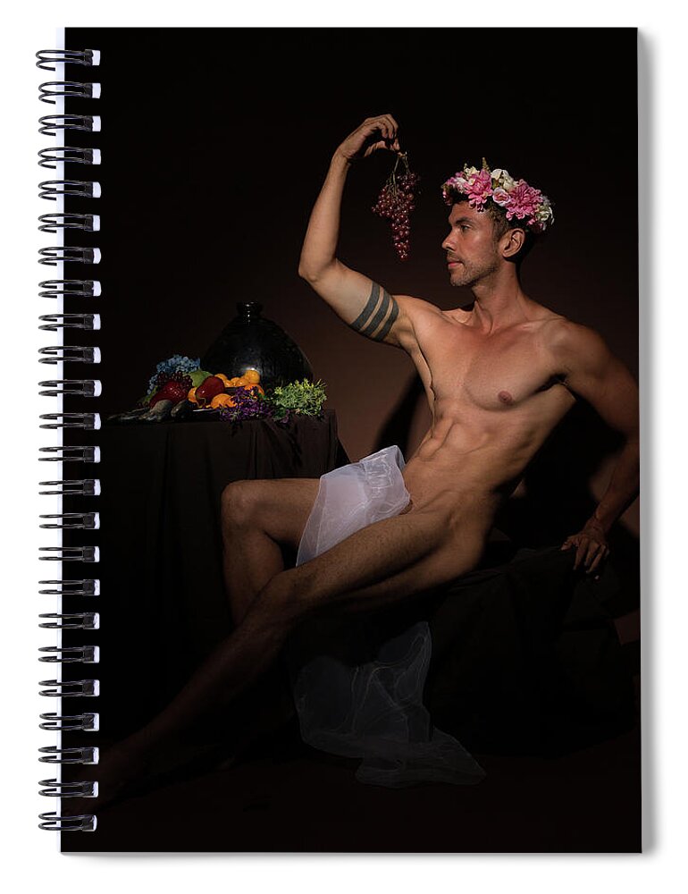 Caravaggio Spiral Notebook featuring the photograph Caravaggio 2 by Rick Saint