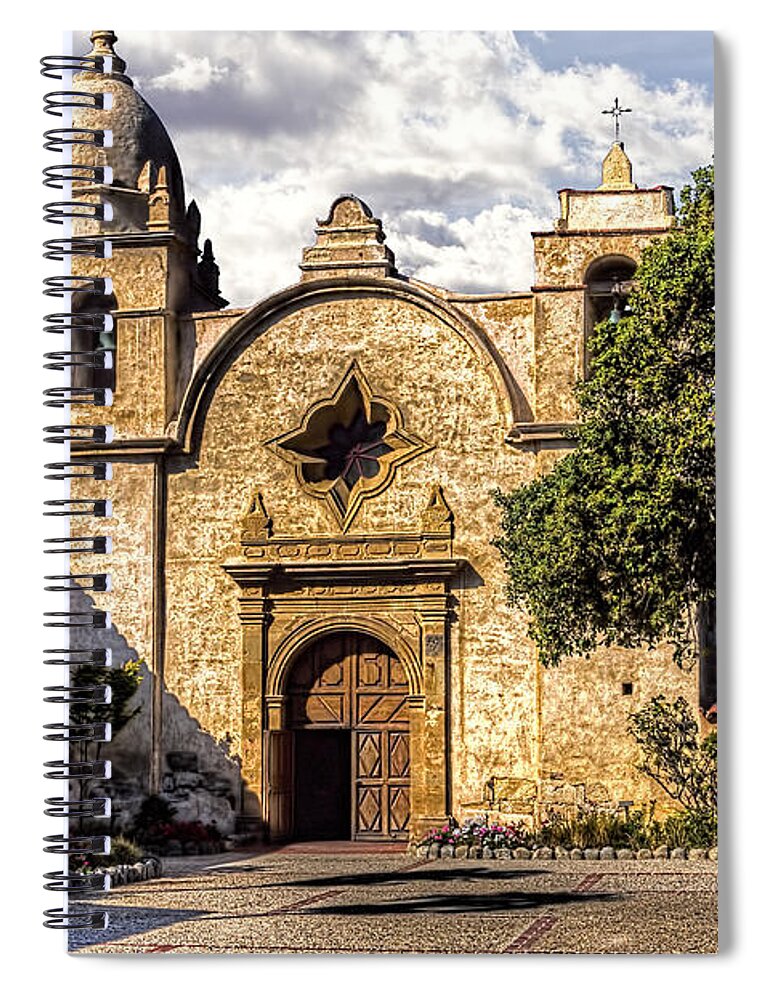 Carmel Spiral Notebook featuring the photograph Carmel by the Sea by Bruce Bottomley